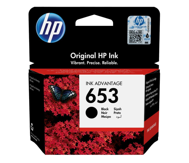 HP 653BK Black 360str. 3YM75AE - 581045 - zdjęcie